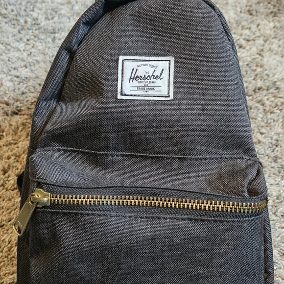 Herschel Supply Company Black Backpack Compact Design - Picture 3 of 5